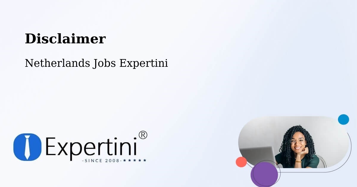Disclaimer – Bolnes - Netherlands Jobs Expertini